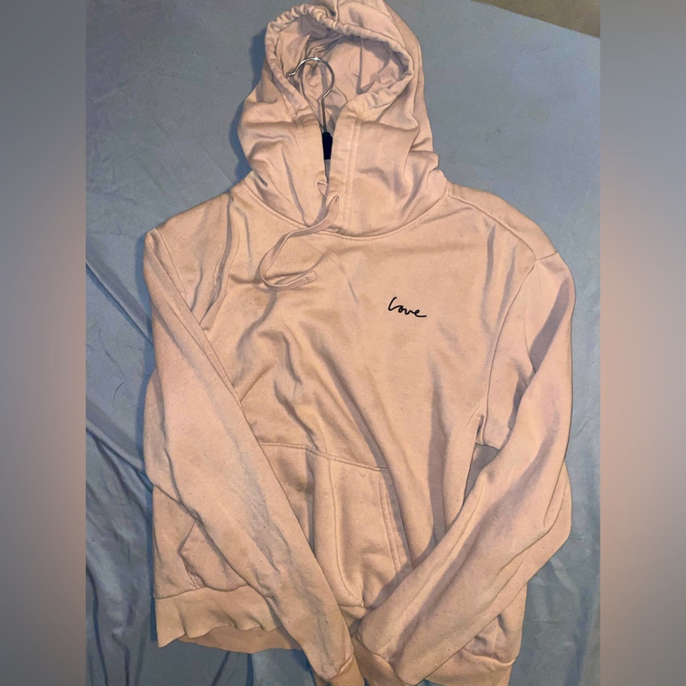 Pink hoodie